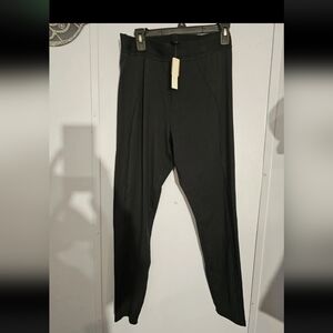 Victoria Secret Pink Active  Black Leggings NWT Elastic Waist Size Xlarge